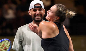 Ο Νικ Κύργιος νικητής στη «Μάχη των φύλων» με την Αρίνα Σαμπαλένκα