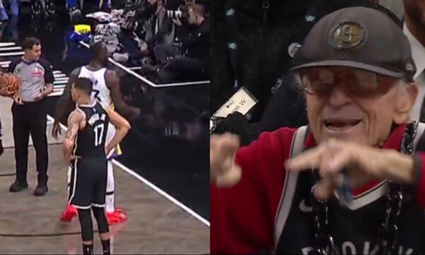 Γκριν σε 89χρονο οπαδό των Νετς: «Βάλε τον γέρικο κ@λ@ σου κάτω»