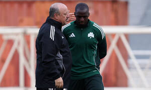 Παναθηναϊκός: Πρώτη προπόνηση στο ΟΑΚΑ για Τετέι και Κοντούρη μπροστά σε 1.000 φιλάθλους! (pics)