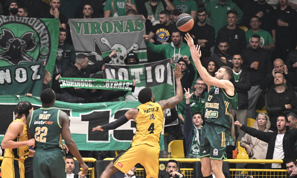 Μαρούσι - Παναθηναϊκός AKTOR 89-99: Στο ρελαντί και φορτσάρει για τον Ολυμπιακό 