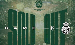 Ασταμάτητη «τρέλα» για τον Παναθηναϊκό AKTOR: Sold Out και το ματς με τη Ρεάλ Μαδρίτης!