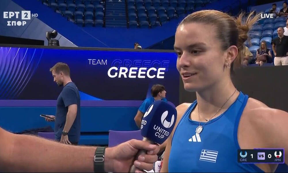 Μαρία Σάκκαρη: Μίλησε για τον αρραβώνα με τον Μητσοτάκη μετά τη νίκη επί της Οσάκα - «Είμαι τυχερή»