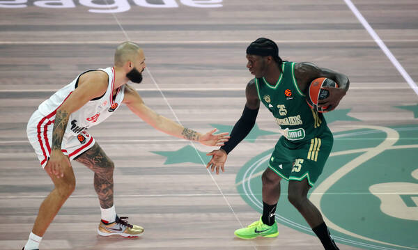 Παναθηναϊκός AKTOR - Ολυμπιακός 82-87: "Ερυθρόλευκο" διπλό επί ενός κάκιστου Παναθηναϊκού 