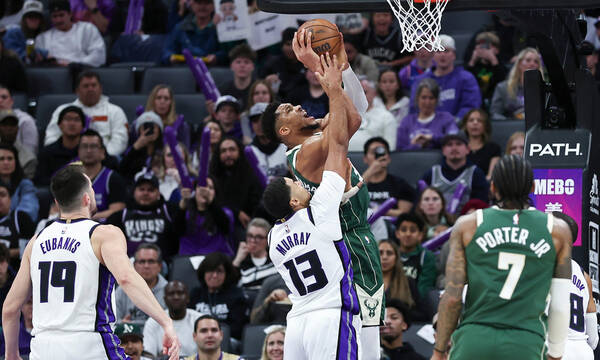 NBA: «Αφηνιασμένος» Γιάννης Αντετοκούνμπο στο Σακραμέντο - Όλα τα αποτελέσματα και τα highlights