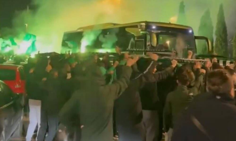 Αποθέωση για τους "πράσινους" στο Telekom Center Athens (vid)