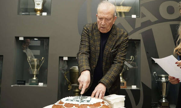 ΠΑΟΚ: Παρουσία Μυστακίδη η κοπή της πρωτοχρονιάτικης πίτας