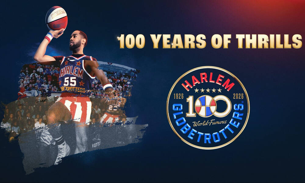 Οι Harlem Globetrotters γιορτάζουν τα 100 χρόνια με ένα μοναδικό show στο Telekom Center Athens