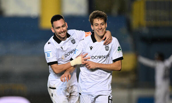 Παναιτωλικός - ΠΑΟΚ 0-3: Σόου Κωνσταντέλια και διπλό στο Αγρίνιο