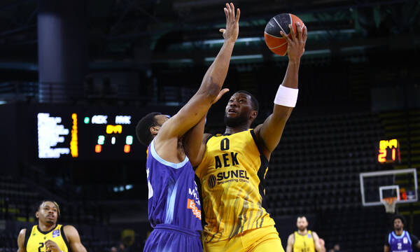 ΑΕΚ – Μύκονος 90-65: «Καταιγίδα» στην άδεια SUNEL Arena με πρωτοστάτες Γκρέι και Μπάρτλεϊ