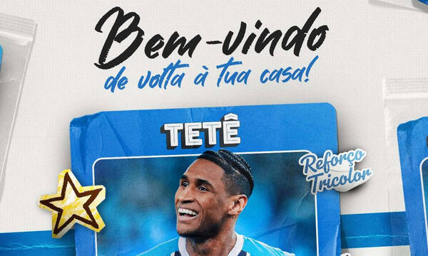 Παναθηναϊκός: Η Γκρέμιο ανακοίνωσε την απόκτηση του Τετέ 