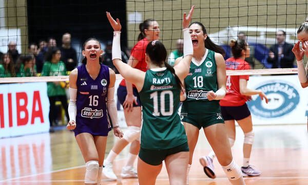 Βόλεϊ Γυναικών: Ο Παναθηναϊκός πήρε το ντέρμπι με τον Πανιώνιο και συνεχίζει αήττητος