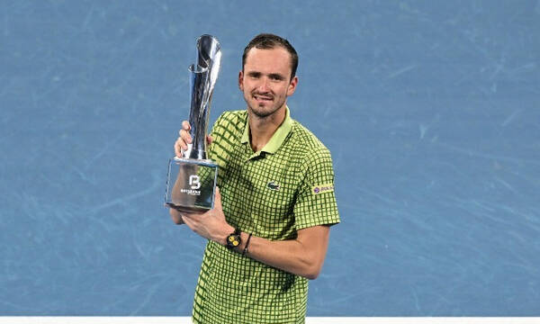 Ο Μεντβέντεφ κατέκτησε τον τίτλο στο Μπρισμπέιν