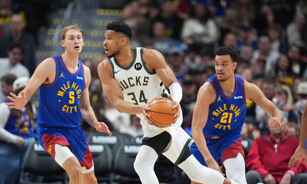 NBA: «Έπιασε» 31 ο Αντετοκούνμπο αλλά οι Μπακς λύγισαν από τους Νάγκετς