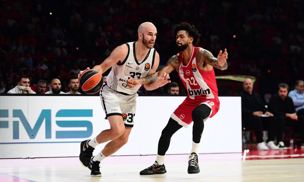 Euroleague: Αυλαία με Παρτιζάν - Ολυμπιακός στο Βελιγράδι - Η ώρα και το κανάλι του αγώνα