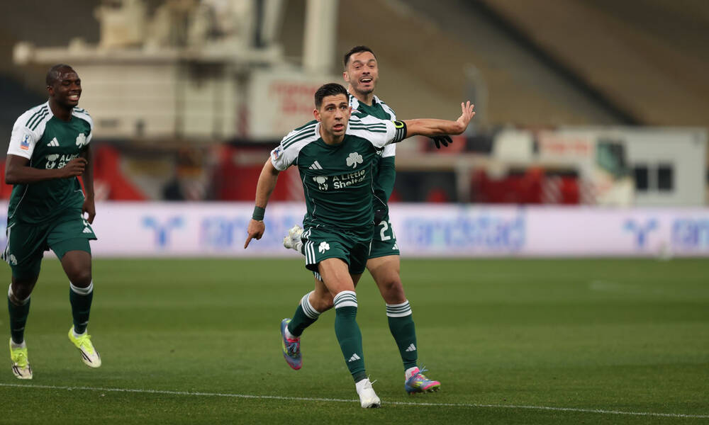 Παναθηναϊκός - Άρης: Τα τρία γκολ πρόκρισης του Μπακασέτα στο ΟΑΚΑ - Δείτε βίντεο