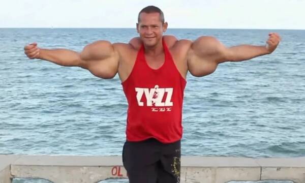 Πέθανε ο «Ποπάι» της Βραζιλίας, με τα μπράτσα μεγαλύτερα από το κεφάλι του