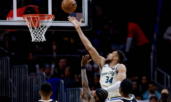 NBA: Επιτέλους νίκη για Μπακς - Τρομερός Αντετοκούνμπο σε ματς θρίλερ με τους Χοκς (vid)