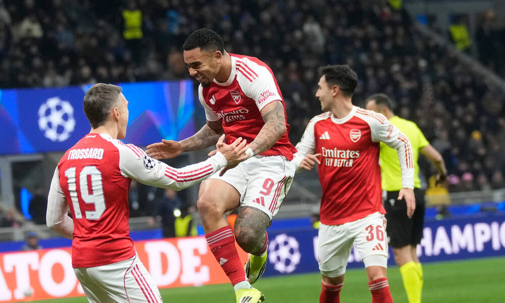 Champions League: Άρσεναλ δίχως… φρένα και στο Μιλάνο, έκανε το «7 στα 7» - Όλα τα αποτελέσματα!