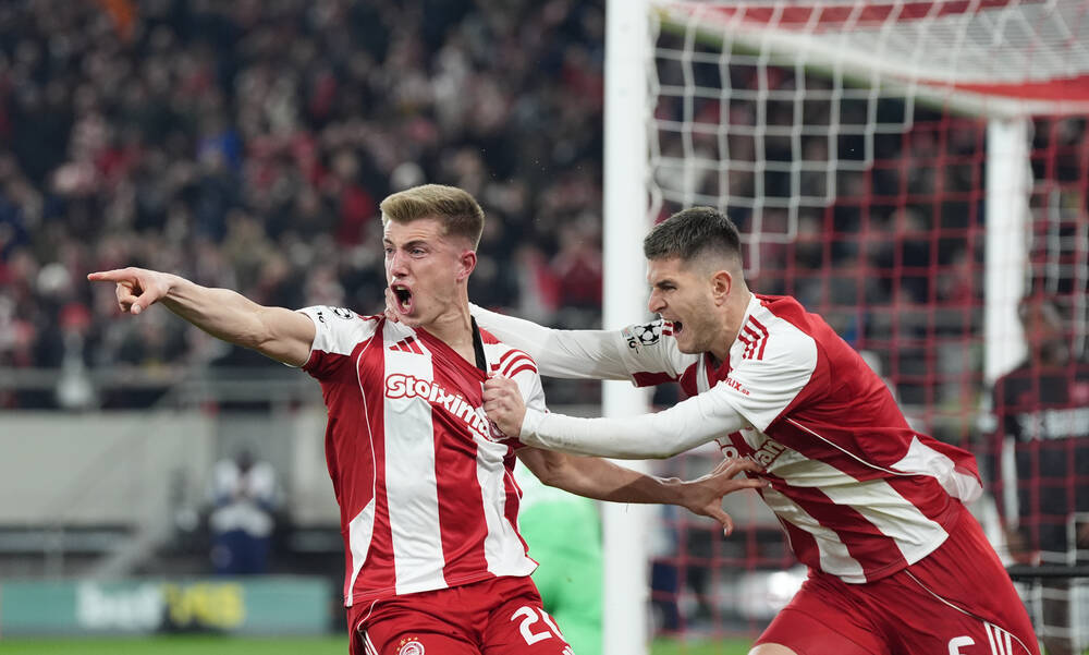 Ολυμπιακός - Λεβερκούζεν 2-0: Τα «ερυθρόλευκα» γκολ που έφεραν τη νίκη κόντρα στις «ασπιρίνες»