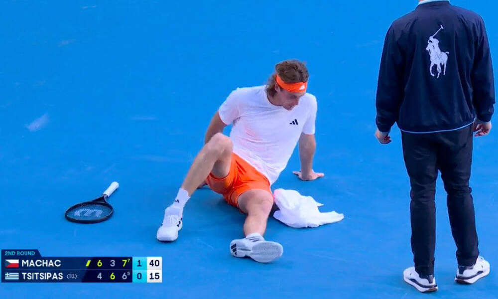 Αποκαλυπτικός ο Τσιτσιπάς: «Είχα έναν χαζό τραυματισμό παίζοντας ποδόσφαιρο πριν το τουρνουά»