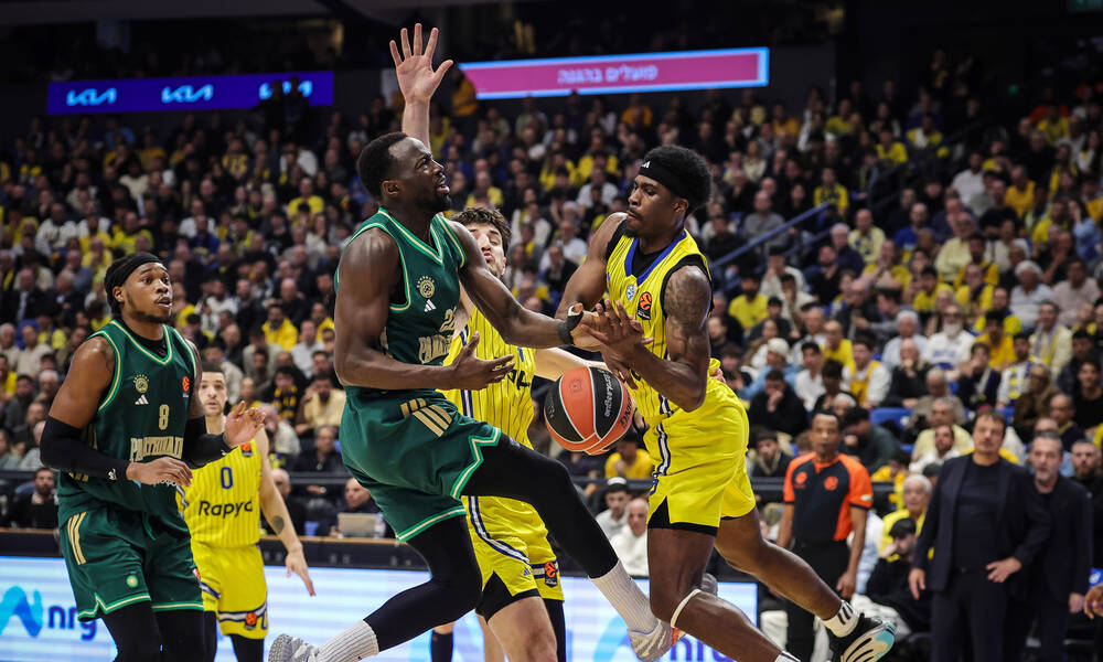 Μακάμπι Τελ Αβίβ - Παναθηναϊκός AKTOR 75-71: Το έχασε μέσα από τα χέρια του 