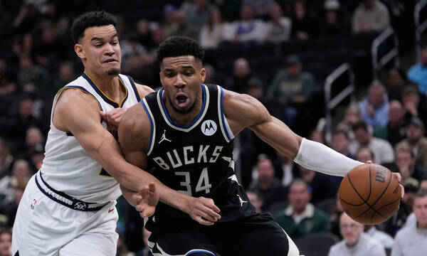 NBA: «Συναγερμός» στους Μπακς - Νέα ήττα από τους μισούς Νάγκετς και πρόβλημα με Αντετοκούνμπο