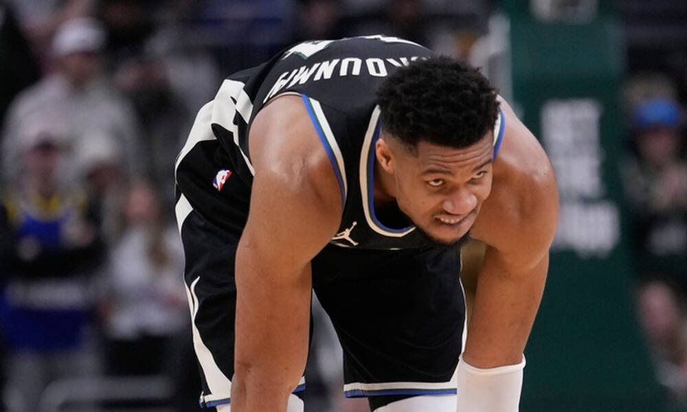 Μιλγουόκι Μπακς: «Πάγωσαν» με Αντετοκούνμπο - Μένει εκτός για 1,5 μήνα