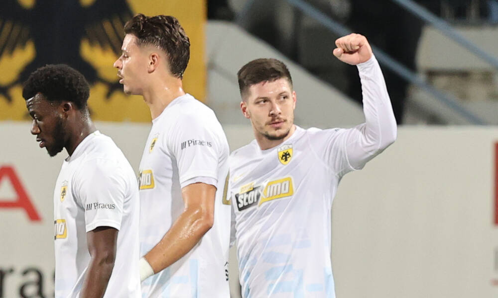 Αστέρας AKTOR – ΑΕΚ: Το 0-1 του Γιόβιτς στην Τρίπολη (βίντεο)