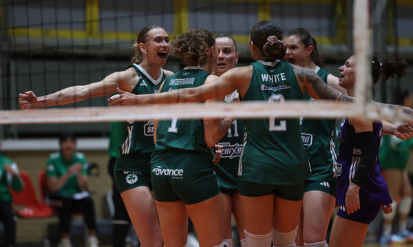 Βόλεϊ Γυναικών: Εύκολα πήρε το ντέρμπι ο Παναθηναϊκός και συνεχίζει αήττητος 