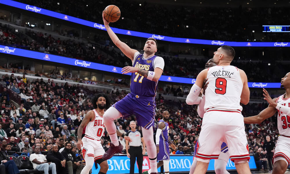 NBA: Νίκη των Λέικερς στο Σικάγο με σόου Ντόντσιτς! - Όλα τα αποτελέσματα (27/01)