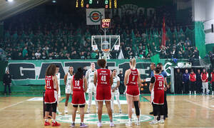 Ενός λεπτού σιγή στο ντέρμπι αιωνίων του μπάσκετ γυναικών 