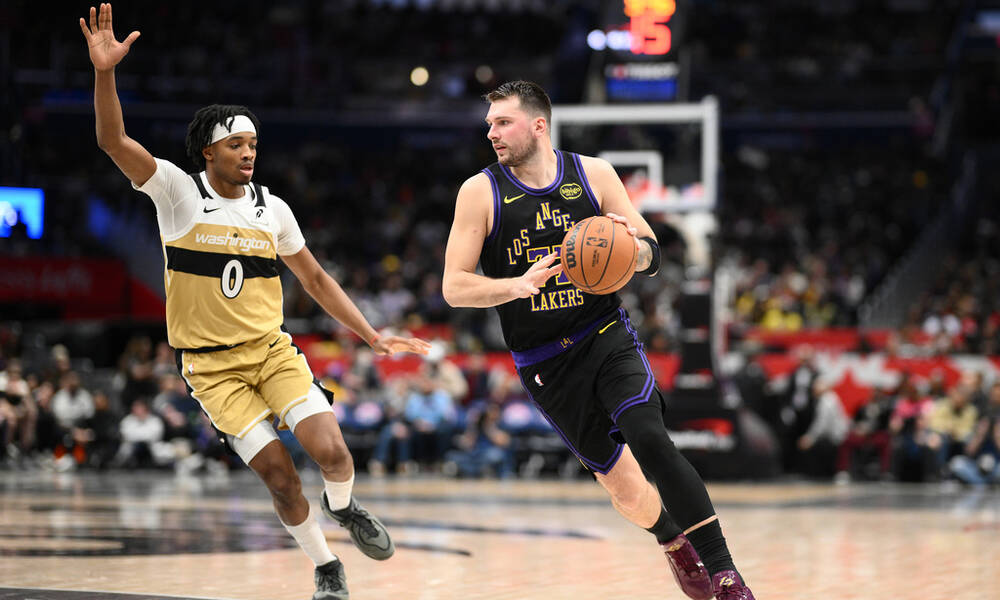 NBA: Νέο σόου Ντόντσιτς, τριπλ νταμπλ από το ημίχρονο κι επίδειξη δύναμη των Λέικερς!