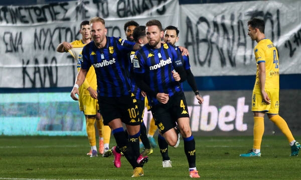 Παναιτωλικός - Άρης 0-1: Η αποβολή του Χότζα, το γκολ του Φαμπιάνο και τα highlights από το Αγρίνιο