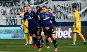 Παναιτωλικός - Άρης 0-1: Η αποβολή του Χότζα, το γκολ του Φαμπιάνο και τα highlights από το Αγρίνιο