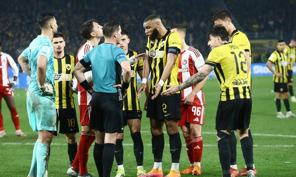 ΑΕΚ - Ολυμπιακός: Επεισοδιακό «τρίτο ημίχρονο» - Το πέναλτι που οδήγησε σε εντάσεις και καταγγελίες