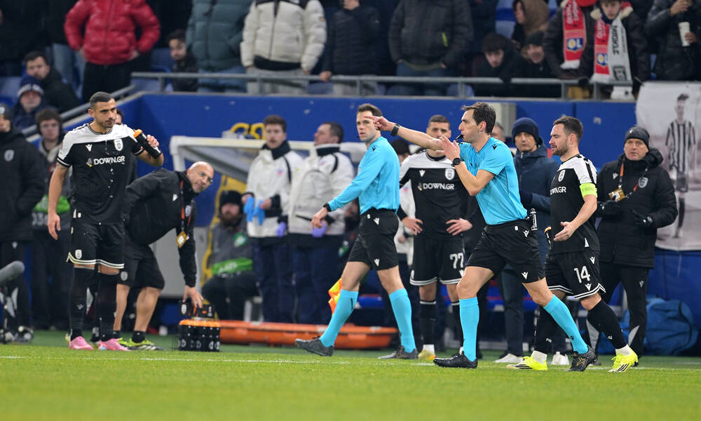ΠΑΟΚ: Επιστολή διαμαρτυρίας στην UEFA για τη διαιτησία του αγώνα με τη Λιόν 