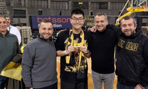 Μέλος του ΑΣ ο Ρίτσαρντ Σιάο: «Όλη μου η στήριξη στον Άρη»