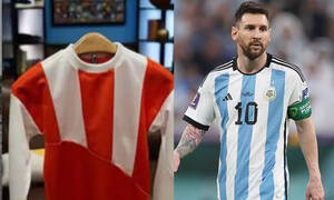 Σε δημοπρασία η πρώτη φανέλα του Λιονέλ Μέσι