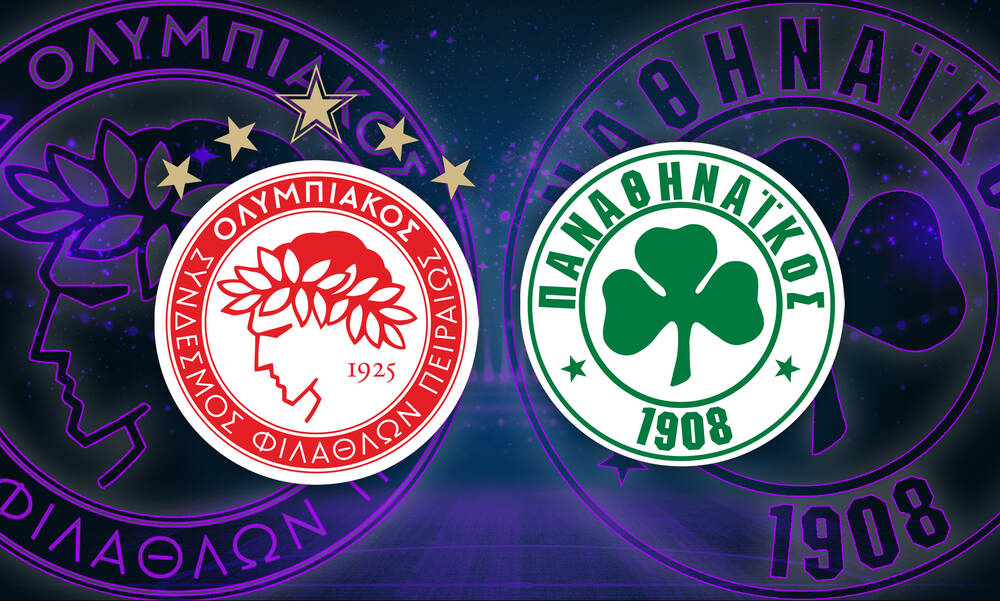 Ολυμπιακός - Παναθηναϊκός: LIVE το μεγάλο ντέρμπι της Super League