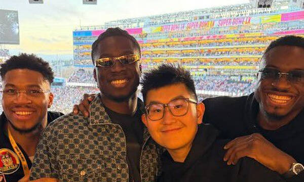 Super Bowl: Μαζί με τα αδέρφια του και τον Σιάο στον τελικό ο Γιάννης Αντετοκούνμπο