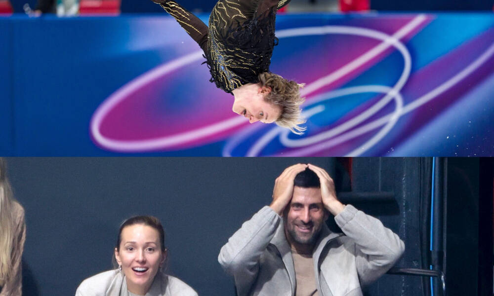 Νόβακ Τζόκοβιτς: Θαύμασε από κοντά τον 19χρονο πατινέρ Ίλια Μαλίνιν και έγινε viral