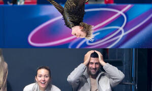 Νόβακ Τζόκοβιτς: Θαύμασε από κοντά τον 19χρονο πατινέρ Ίλια Μαλίνιν και έγινε viral