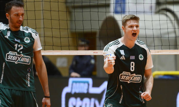 Βόλεϊ: Νίκη για Παναθηναϊκό, ήττα έκπληξη για ΠΑΟΚ από Πανιώνιο