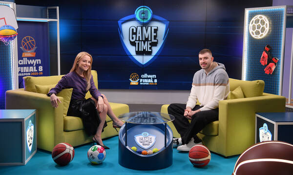 Ο Νίκος Ρογκαβόπουλος στο Allwyn Game Time: Δύσκολα τα νοκ άουτ παιχνίδια, ανυπομονούμε για τελικό