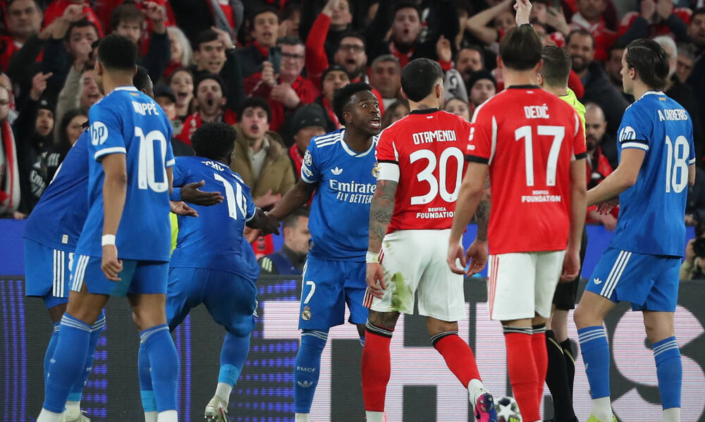 UEFA: Η πρώτη αντίδραση για την ρατσιστική επίθεση στον Βινίσιους