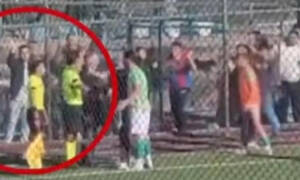 Απίστευτο περιστατικό στην Τουρκία: Πέταξαν πατίνι στον επόπτη! (βίντεο)