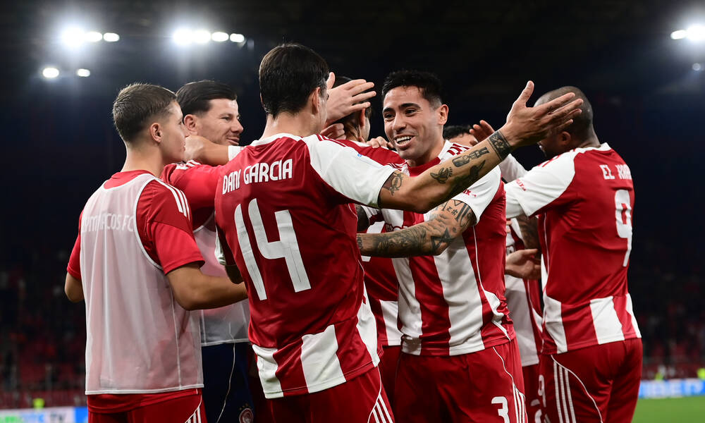 Ολυμπιακός - Παναιτωλικός 2-0: Επιστροφή στις νίκες και την κορυφή