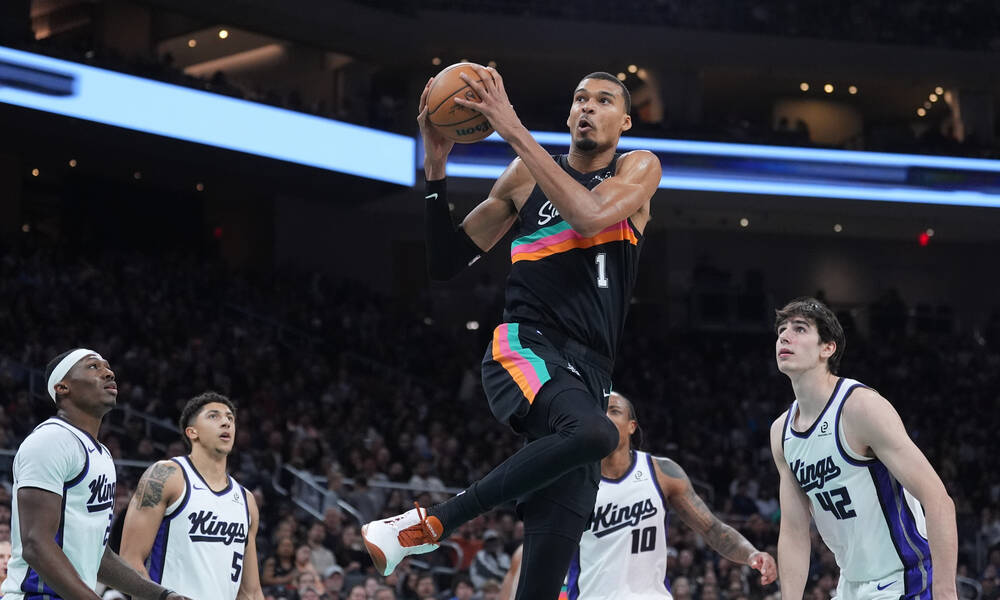 NBA: Ασταμάτητος Γουεμπανιάμα, σερί οι Σπερς - Επεισόδια στο Χιτ-Γκρίζλις