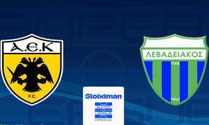 LIVE ΑΕΚ – Λεβαδειακός: Η κεκλεισμένων των θυρών μάχη της Allwyn Arena