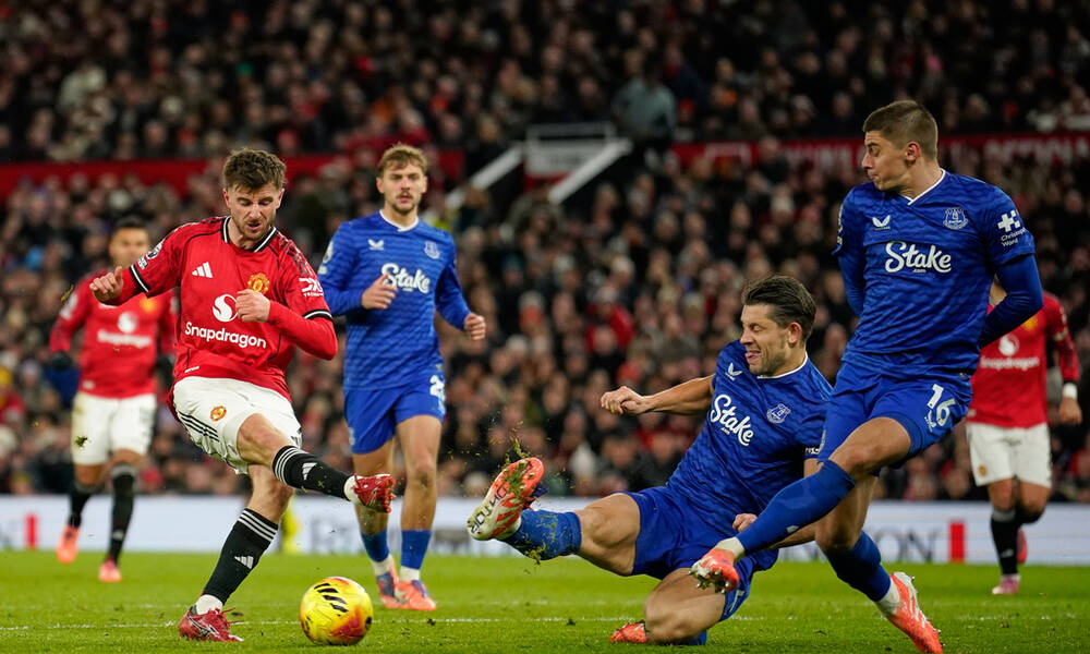 Αθλητικές μεταδόσεις (23/02): Πού θα δείτε το Έβερτον – Μάντσεστερ Γιουνάιτεντ